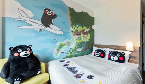 Chambre Standard, 1 lit double, non-fumeurs (Kuma Bear Room)