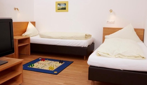 Appart'hôtel, balcon, vue lac