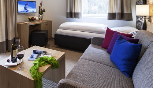 Appartement Deluxe, balcon, vue montagne