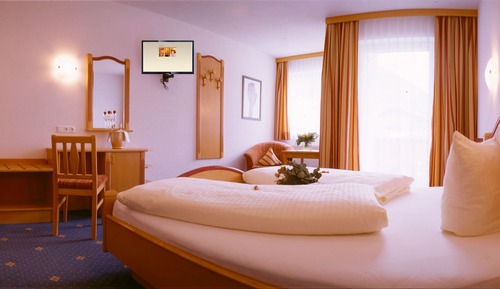 Chambre Double Supérieure, 1 chambre, balcon, vue montagne