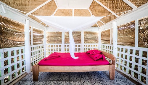 Chambre Quadruple, vue plage