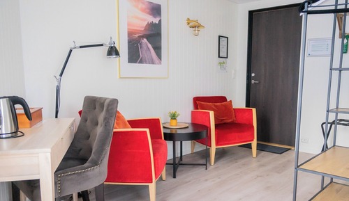 Chambre Deluxe, vue mer, en front de mer