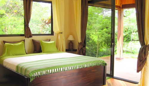 Chambre Quadruple Classique, terrasse, vue jardin