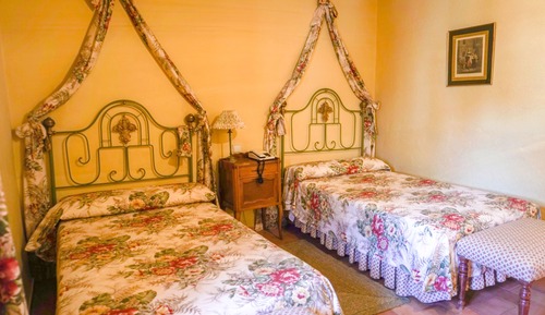 Chambre Quadruple, vue jardin