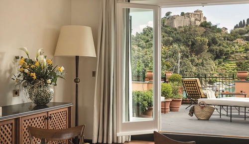 Suite, terrasse, vue mer (Ava Gardner)