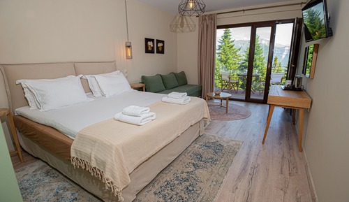 Chambre Triple, 1 chambre, vue montagne