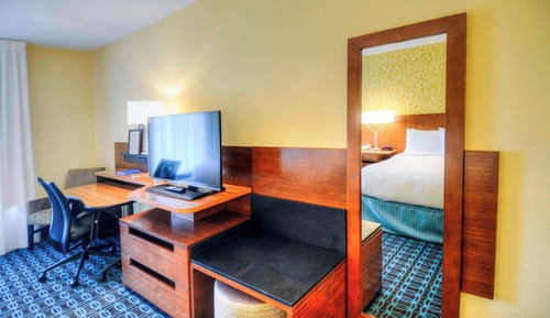 Chambre, 2 grands lits