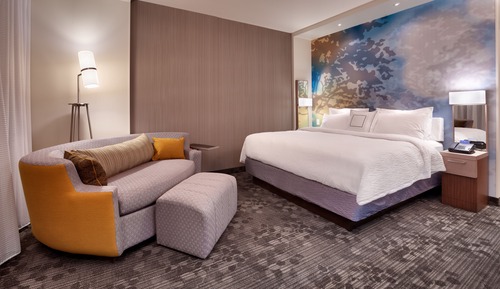Chambre, 1 très grand lit et 1 canapé-lit (Hearing Accessible)