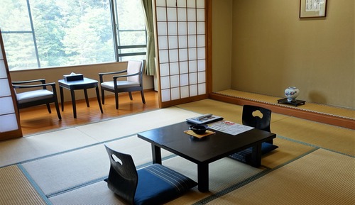 Chambre Standard, non-fumeurs, salle de bains privée (Japanese Style, with Private Bath)