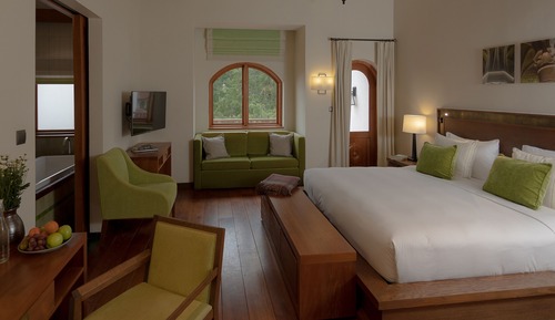Chambre Deluxe, 1 chambre, non-fumeurs, vue jardin
