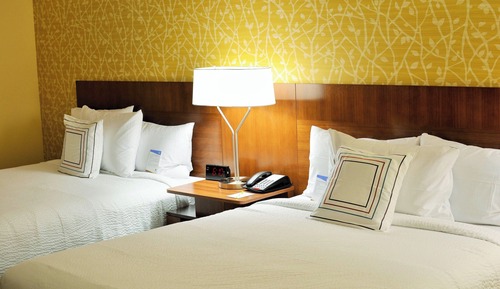 Chambre, 2 grands lits