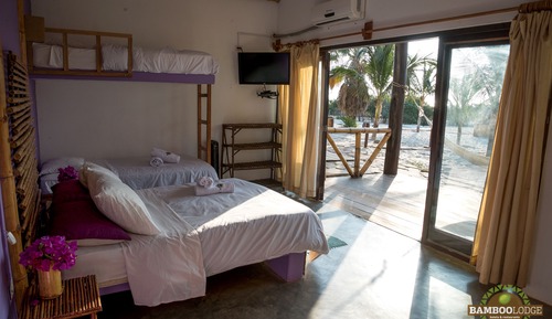 Chambre Double ou avec lits jumeaux, vue plage