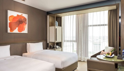 Chambre Deluxe, 2 lits une place