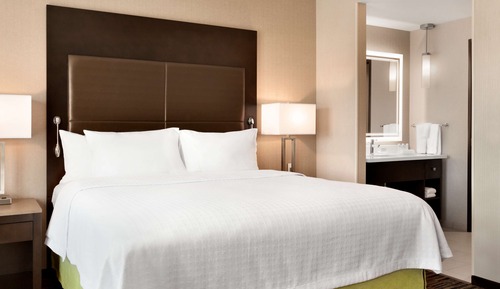 Suite, 1 très grand lit, accessible aux personnes à mobilité réduite, non-fumeurs (Roll-in Shower)