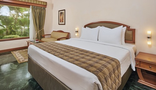 Chambre Double Deluxe, vue jardin (Complimentary 1 way Airport transfer)