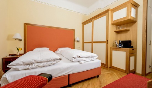 Chambre Double Confort, balcon, vue parc