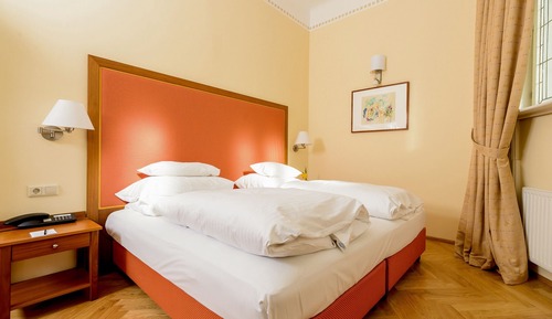 Suite, balcon, vue parc