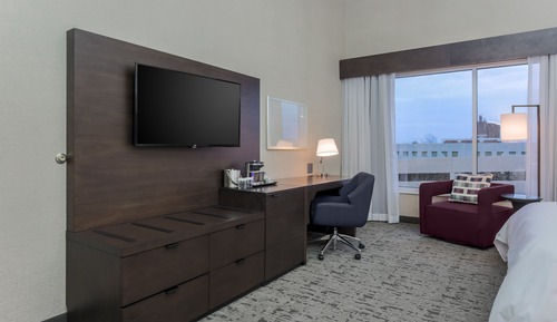 Chambre, 2 grands lits