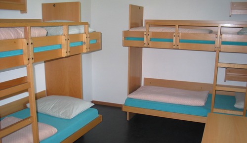 Chambre Standard, salle de bains commune (Sextuple)