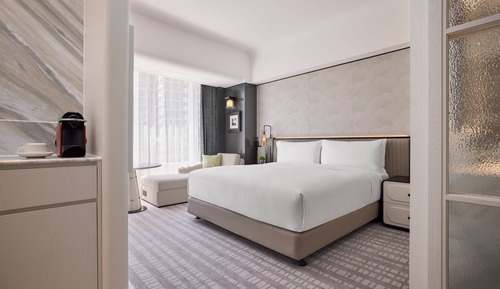 Chambre, 1 très grand lit, accessible aux personnes à mobilité réduite