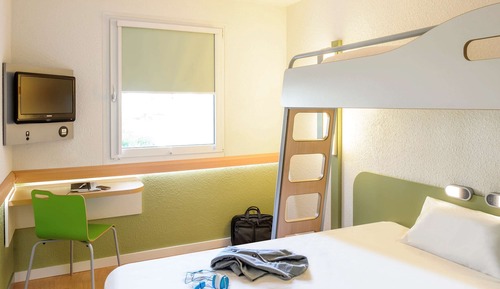 Chambre avec lits jumeaux, 2 lits une place