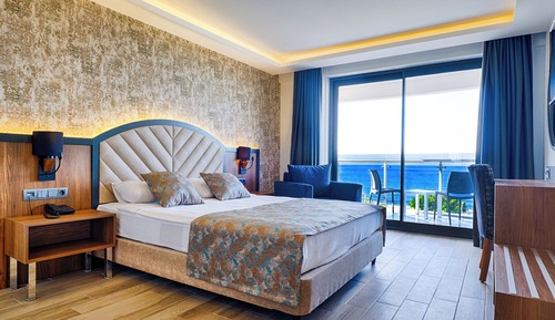 Chambre Standard, balcon, vue mer