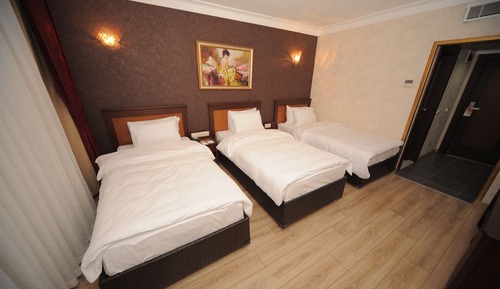 Chambre Triple Standard, vue lac