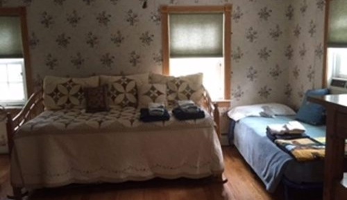 Appartement Standard, salle de bains attenante (Loom Room with balcony)