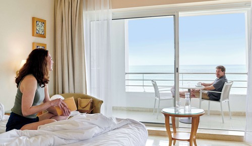 Chambre Double, vue mer