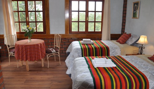 Chambre Familiale, 3 chambres, vue montagne