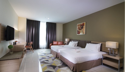 Chambre Deluxe avec lits jumeaux