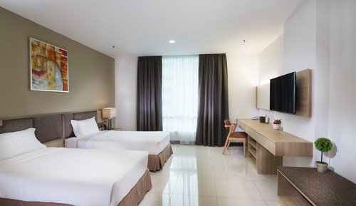 Chambre Exécutive avec lits jumeaux