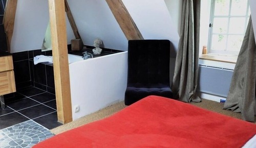Chambre Double Supérieure, salle de bains privée, vue fleuve (Chambre Sequoia)