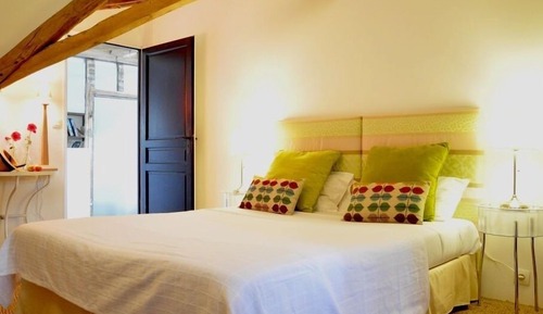 Chambre Double Supérieure, salle de bains privée, vue fleuve (Chambre Tilleul)