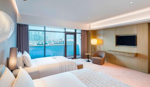Suite Familiale, 1 chambre, balcon, vue ville