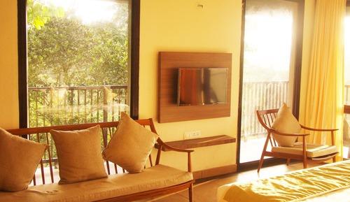 Chambre Double Supérieure, balcon, vue montagne (Forest Flame Room)