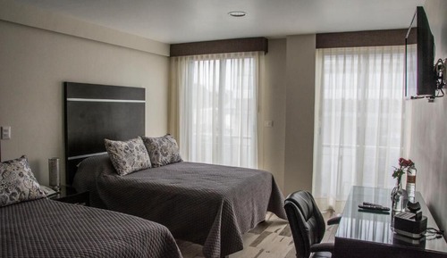 Chambre Quadruple Confort, 2 lits doubles