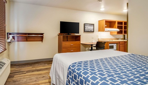 Chambre, 1 grand lit, accessible aux personnes à mobilité réduite, non-fumeurs (Efficiency)