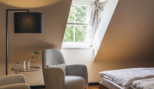 Chambre Double Économique, 1 lit double, vue vignoble
