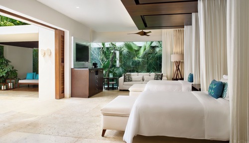 Chambre, 2 grands lits (Casita Double)