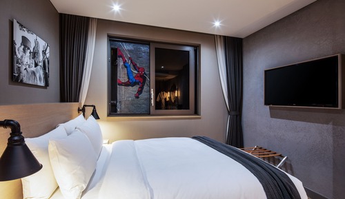 Chambre Standard, 1 grand lit (Air purifier in room)