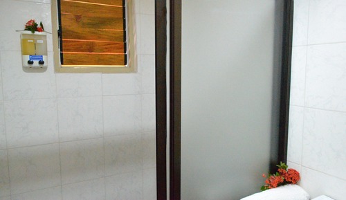 Chambre Luxe, 2 lits une place, vue jardin