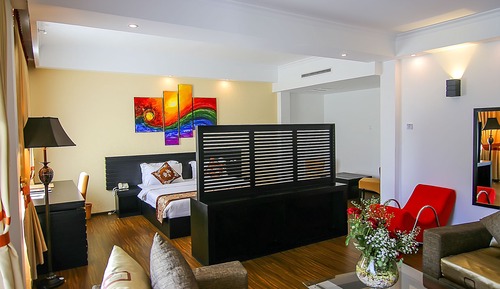 Junior Suite with Balcony to Water front