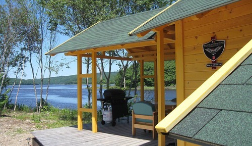 Cabane Classique, non-fumeurs, vue jardin