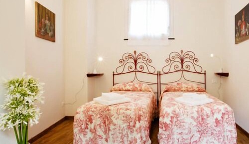 Chambre avec lits jumeaux, 2 lits une place (Da Galea)
