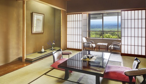 Chambre Tradition, vue cour intérieure (Standard Japanese Style, West Bldg)