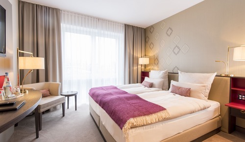 Chambre Confort Double ou avec lits jumeaux, hypoallergénique, vue ville