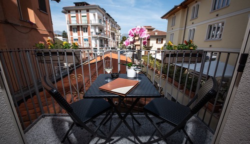 Chambre Double Supérieure, balcon, dans la tour
