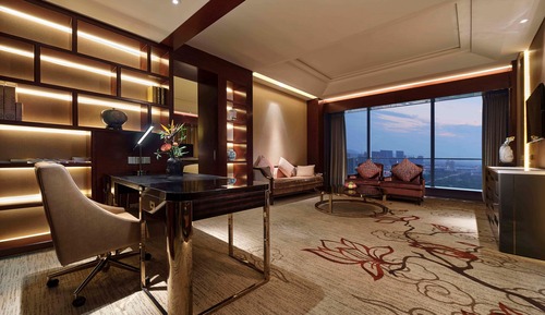 Suite Deluxe, 1 très grand lit, vue jardin