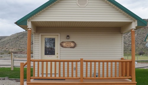 Cabane Standard, 1 grand lit et 1 canapé-lit, non-fumeurs, coin cuisine